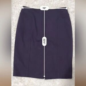 Halogen pencil skirt in eggplant size 6